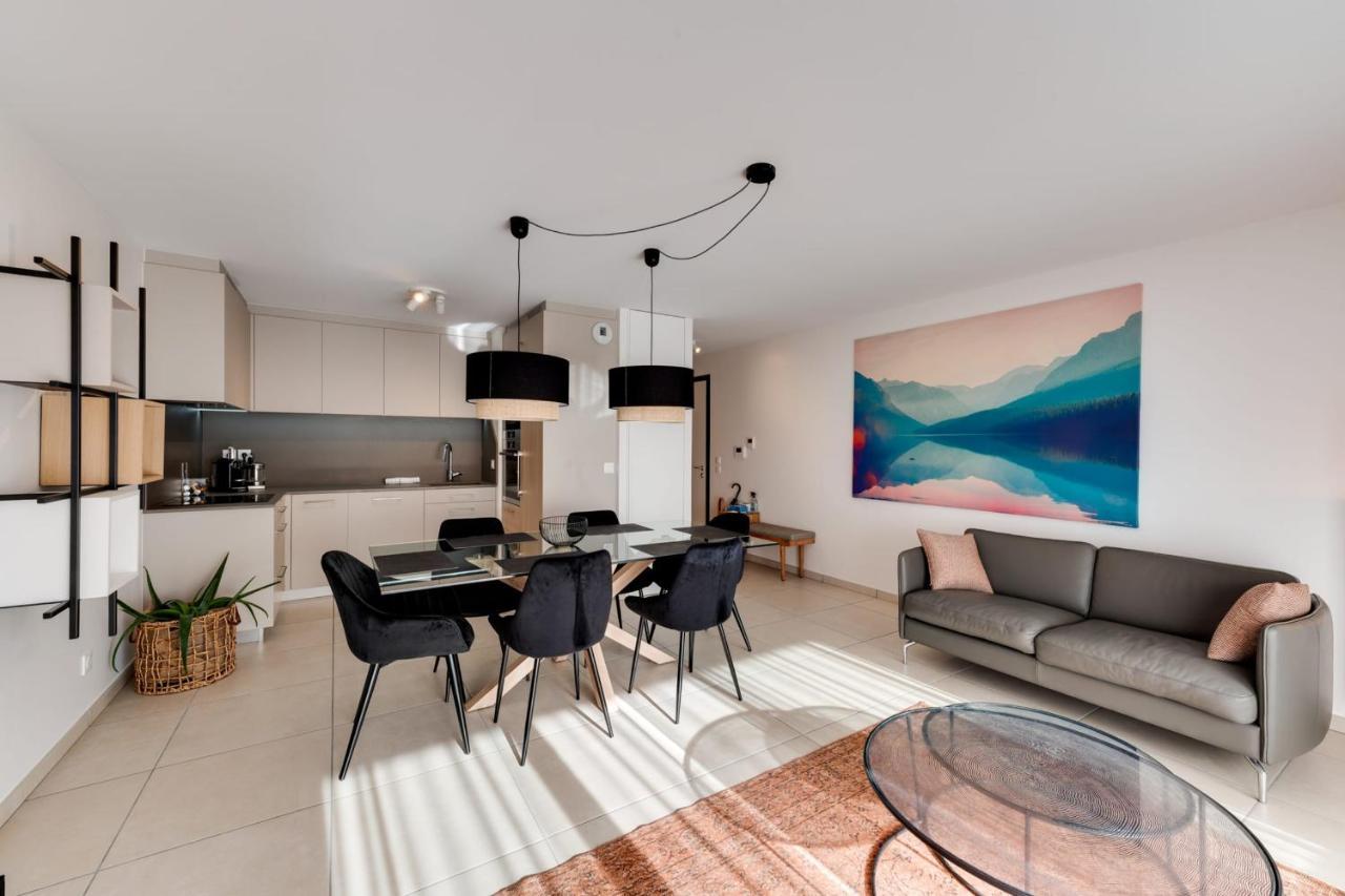 Le Reposoir - New 2 Bedroom Apartment With Terrace & Garage Annecy Eksteriør bilde
