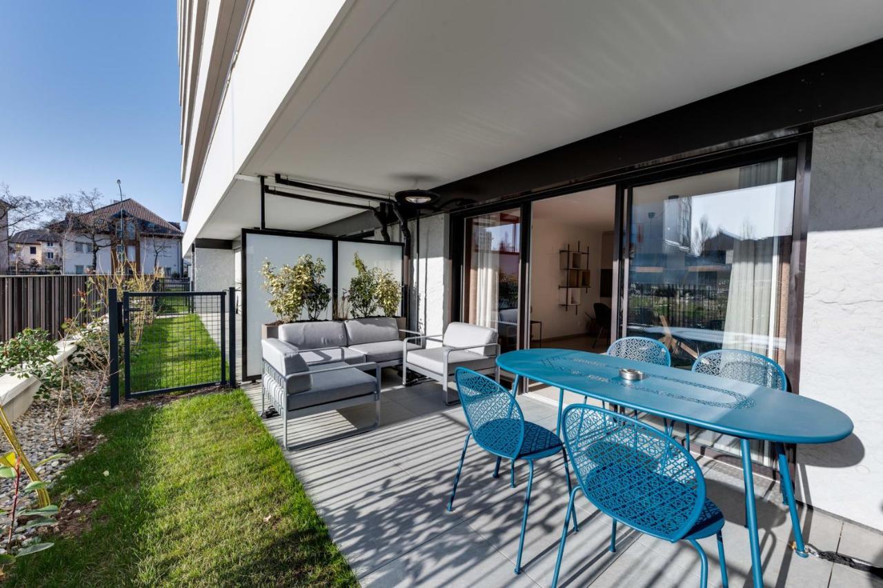 Le Reposoir - New 2 Bedroom Apartment With Terrace & Garage Annecy Eksteriør bilde