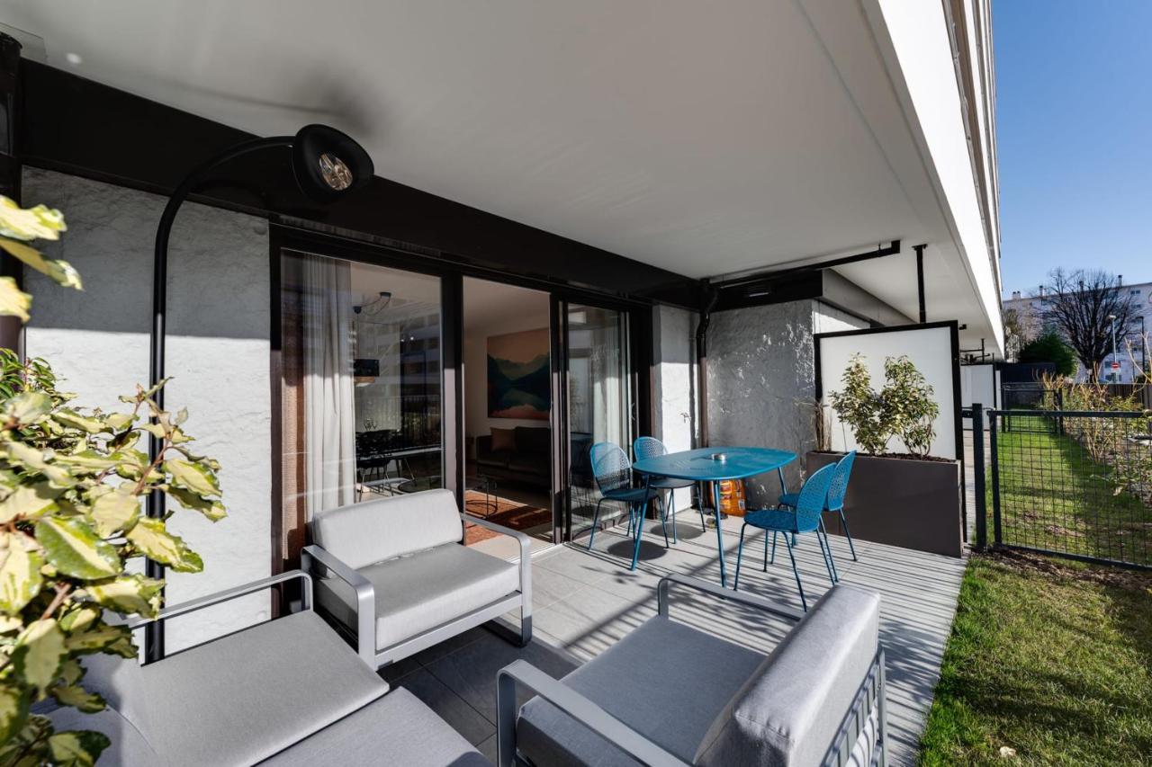 Le Reposoir - New 2 Bedroom Apartment With Terrace & Garage Annecy Eksteriør bilde